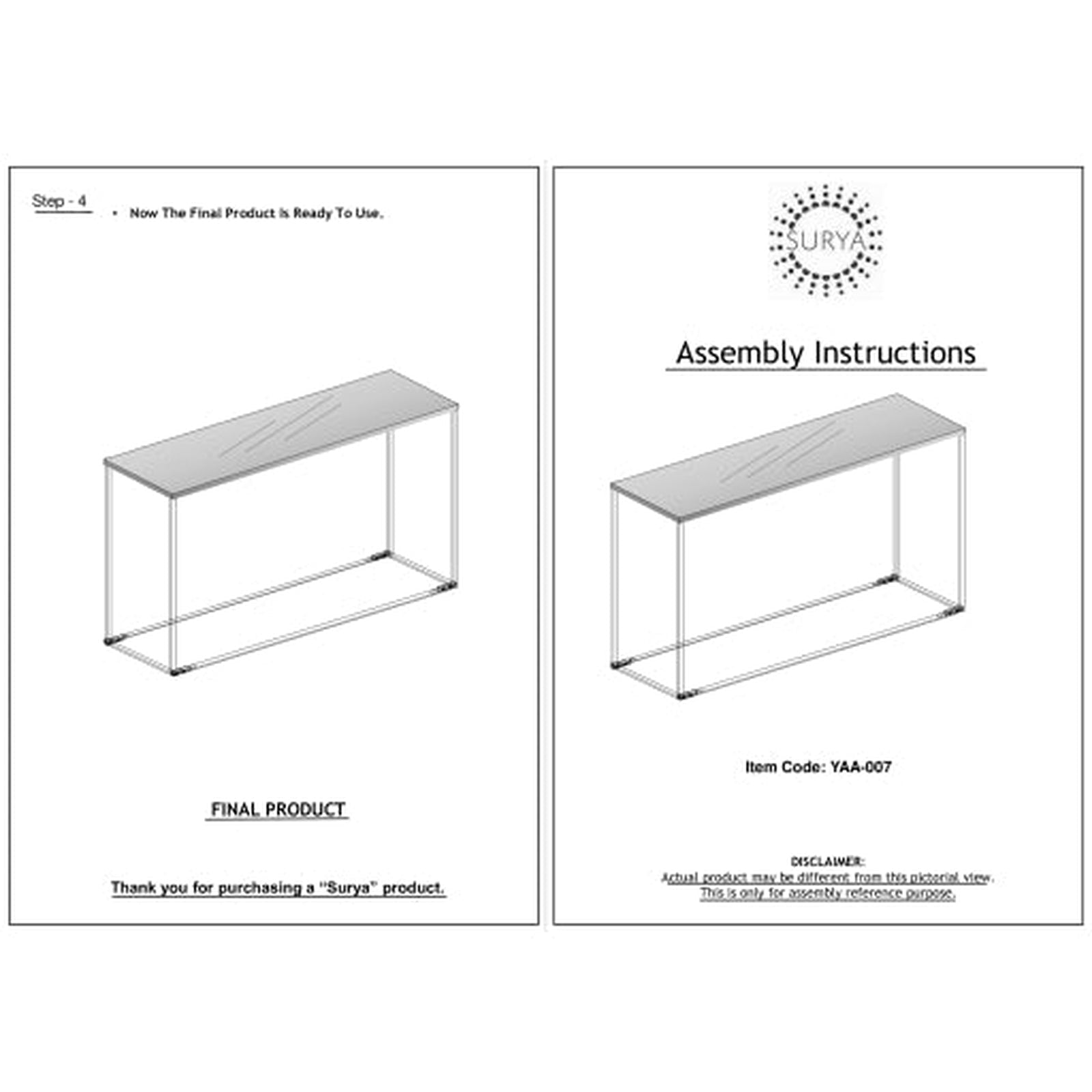 Livabliss by Surya Aryaa Console Table