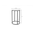Livabliss by Surya Aryaa Round End Table Clearance