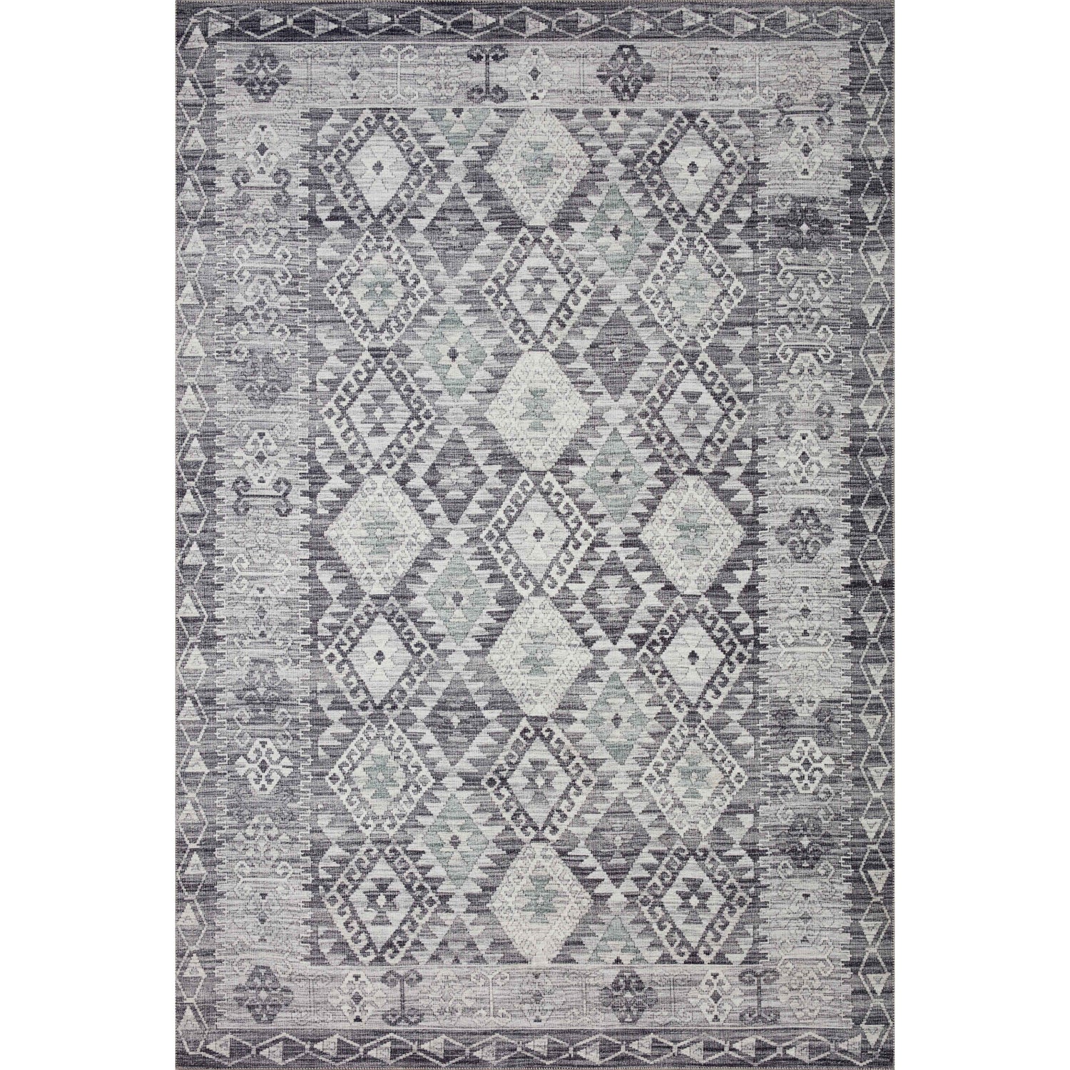 Loloi II Zion ZIO-03 Charcoal / Slate Rug