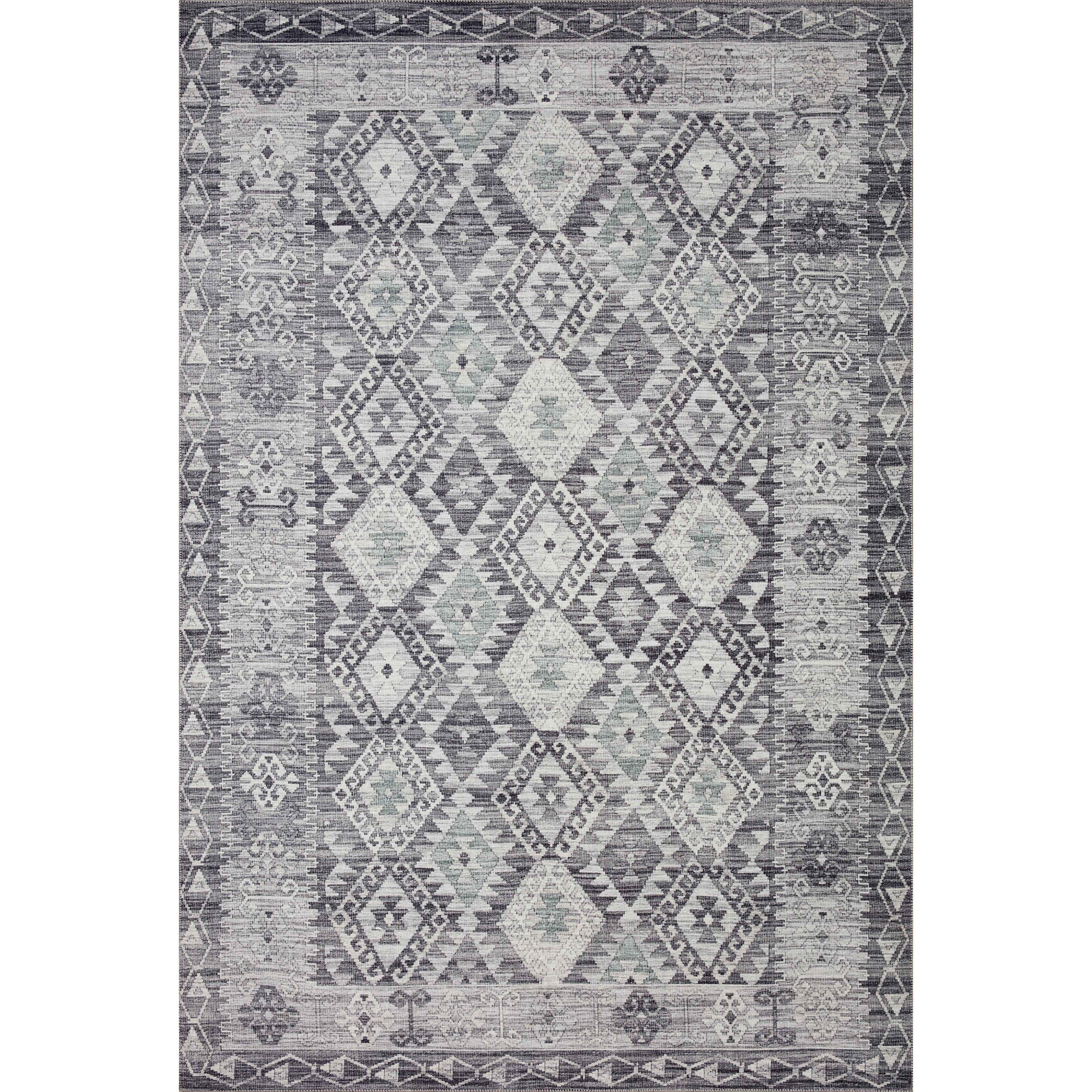 Loloi II Zion ZIO-03 Charcoal / Slate Rug