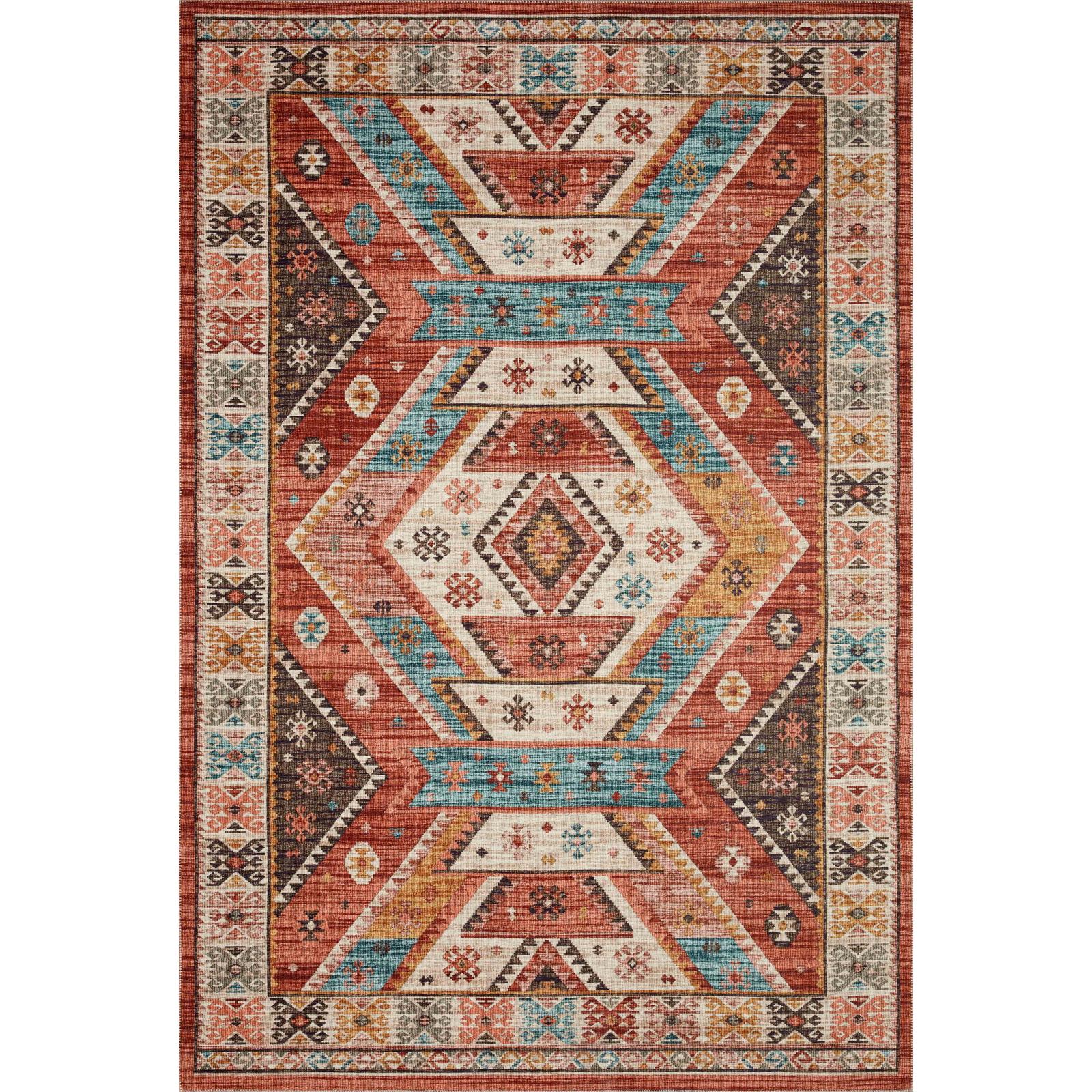 Loloi II Zion ZIO-05 Red / Multi Rug