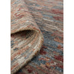 Feizy Conroe 6827F Modern Abstract in Red/Blue