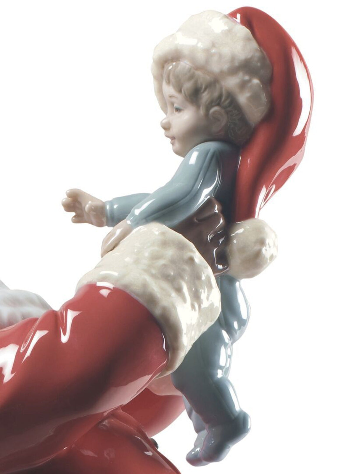 Lladro Merry Christmas Santa! Figurine