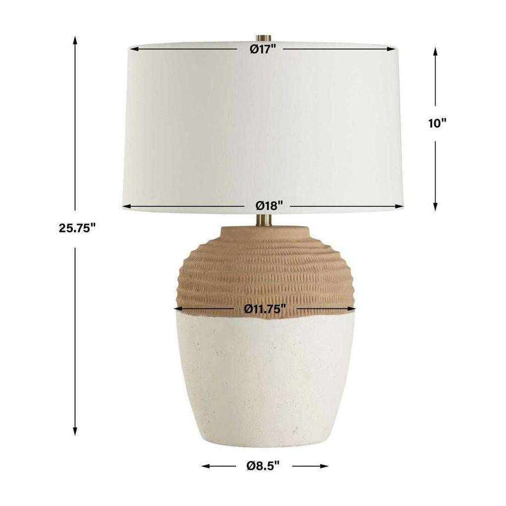 Uttermost Bellaby Terracotta Table Lamp