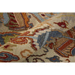 Feizy Leylan 0563F Transitional Ikat in Tan/Ivory/Orange