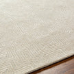 Surya Addison ADD-2304 Handmade Rug Cream and Light Gray Clearance