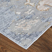 Feizy Laina 39G8F Transitional Abstract in Tan/Blue