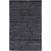 Feizy Redford 8670F Transitional Solid in Gray/Black