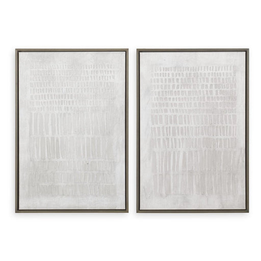 Uttermost Social Theory Framed Canvases - Set of 2