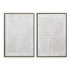 Uttermost Social Theory Framed Canvases - Set of 2