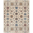 Feizy Rylan 8641F Transitional Floral & Botanical in Ivory/Blue/Tan