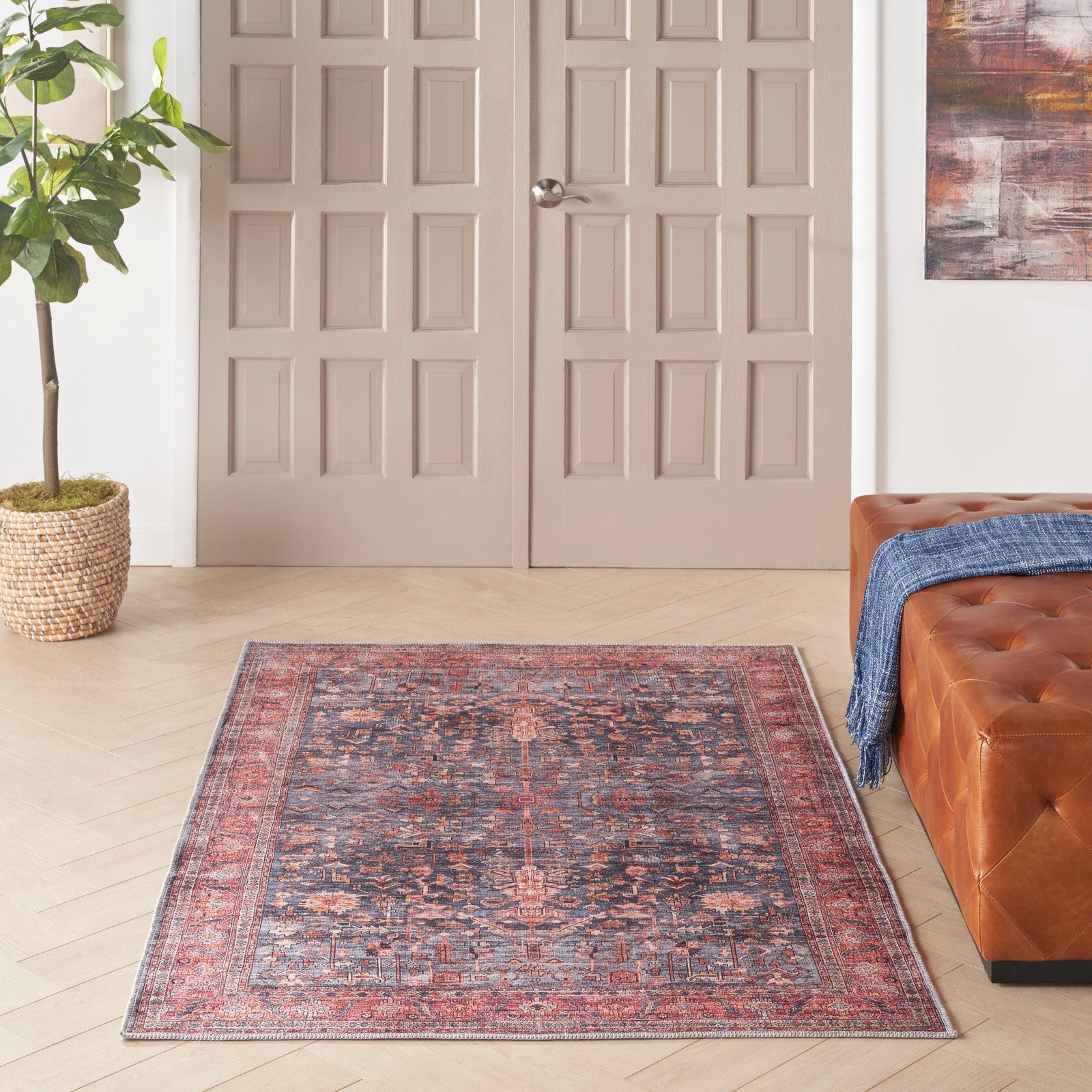 Nourison Grand Washables GRW02 Vintage Indoor Rug