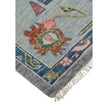 Feizy Karina 6792F Traditional Persian in Blue/Gray/Red
