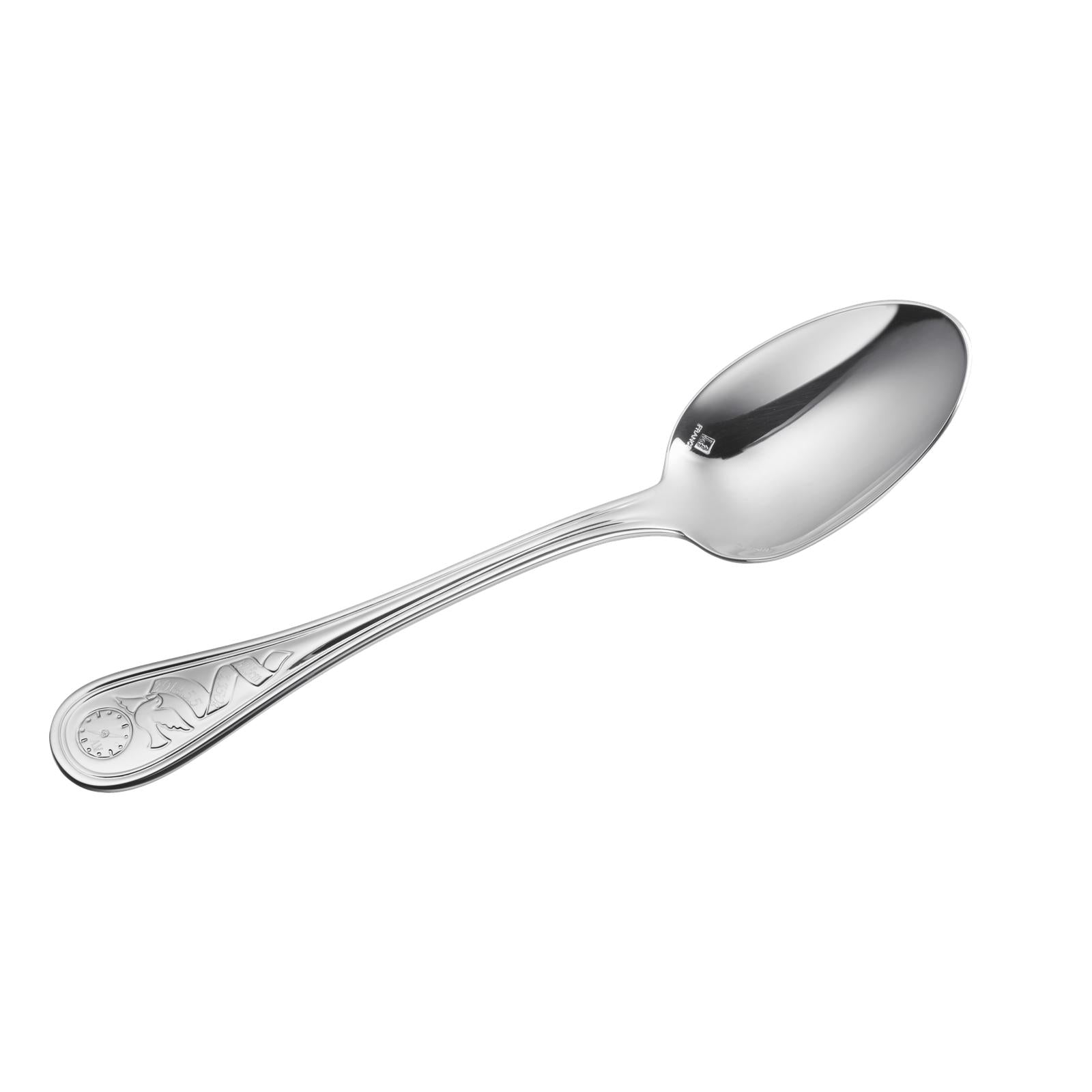 Christofle Albi Silver Plated Birth Spoon