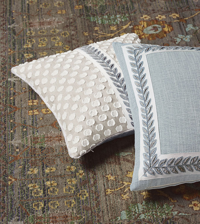 Eastern Accents Amberlynn Applique Decorative Pillow