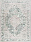 Livabliss by Surya Amelie AML-2393 Machine Woven Rug Cream/Medium Green/Olive