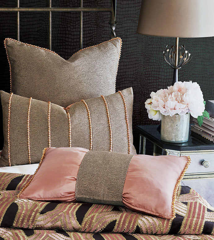 Eastern Accents Arwen Bead Detail Decorative Pillow