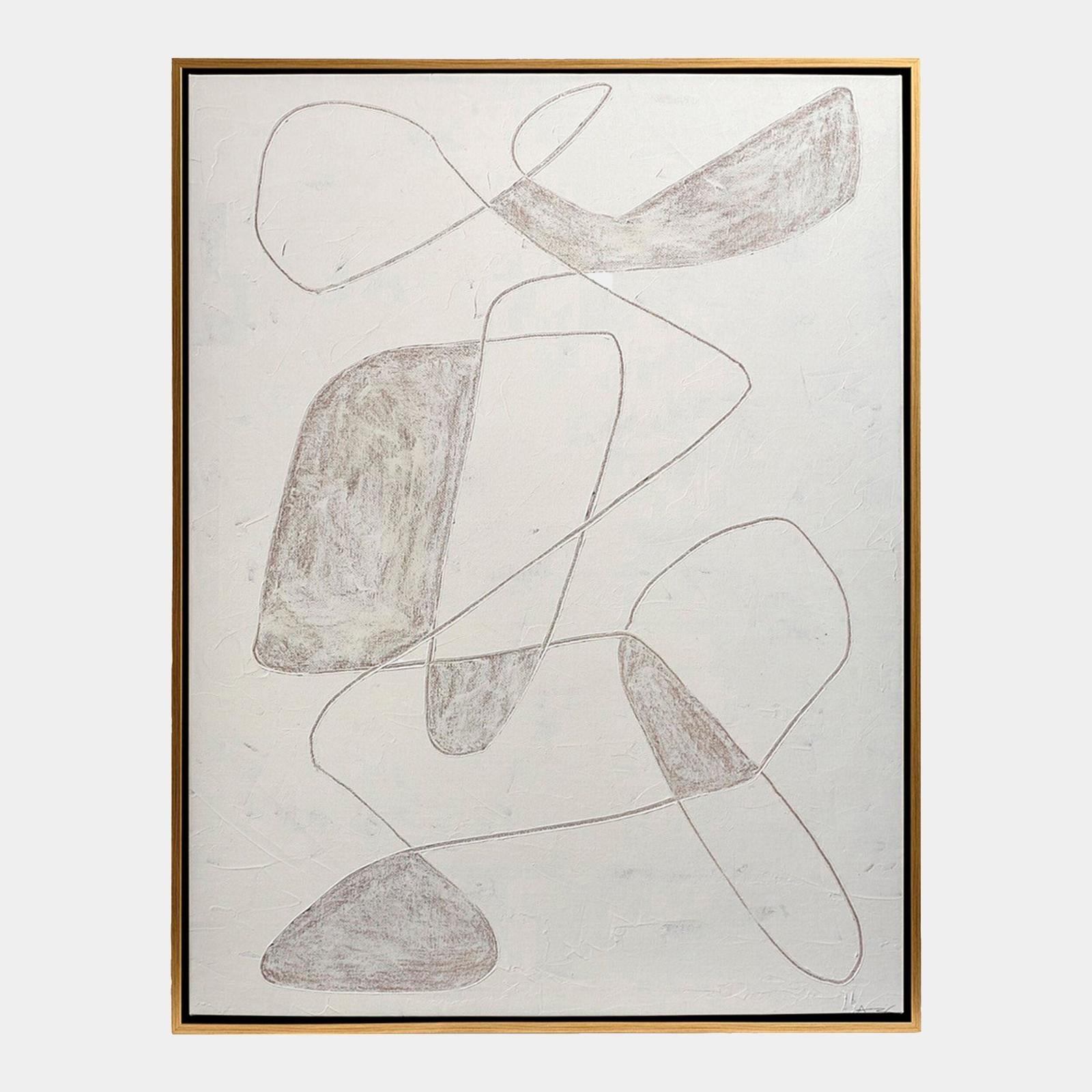 Global Views Scratch Loops Framed Art by Ashley Childers