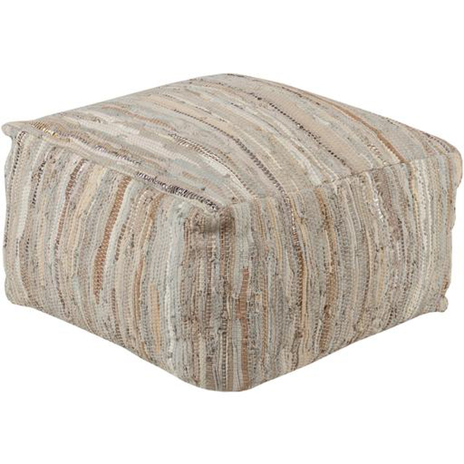 Livabliss by Surya Anthracite Pouf
