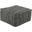 Livabliss by Surya Anthracite Pouf