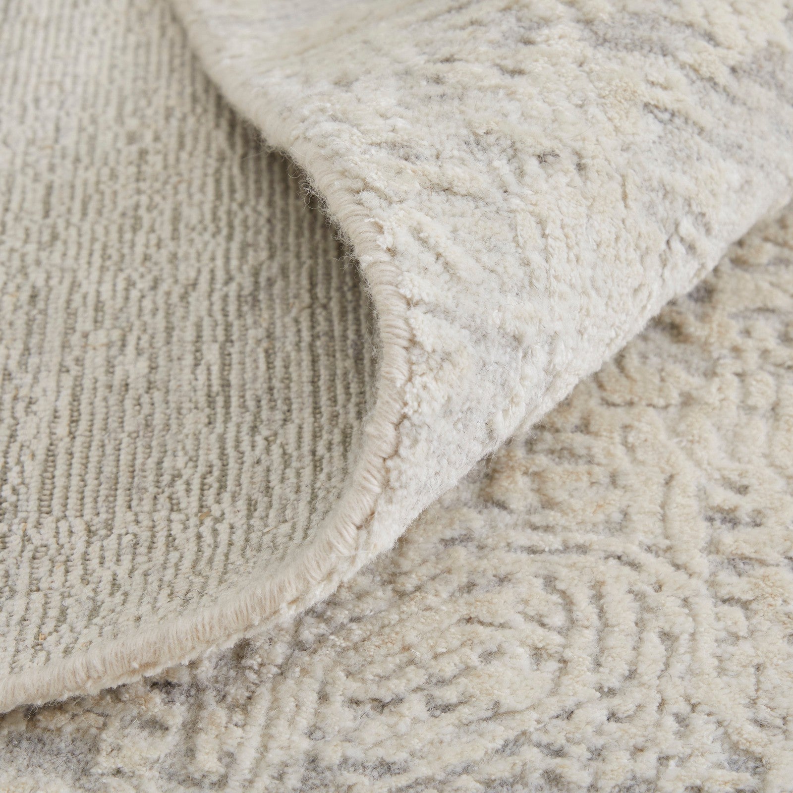 Feizy Eastfield 6989F Modern Abstract in Ivory