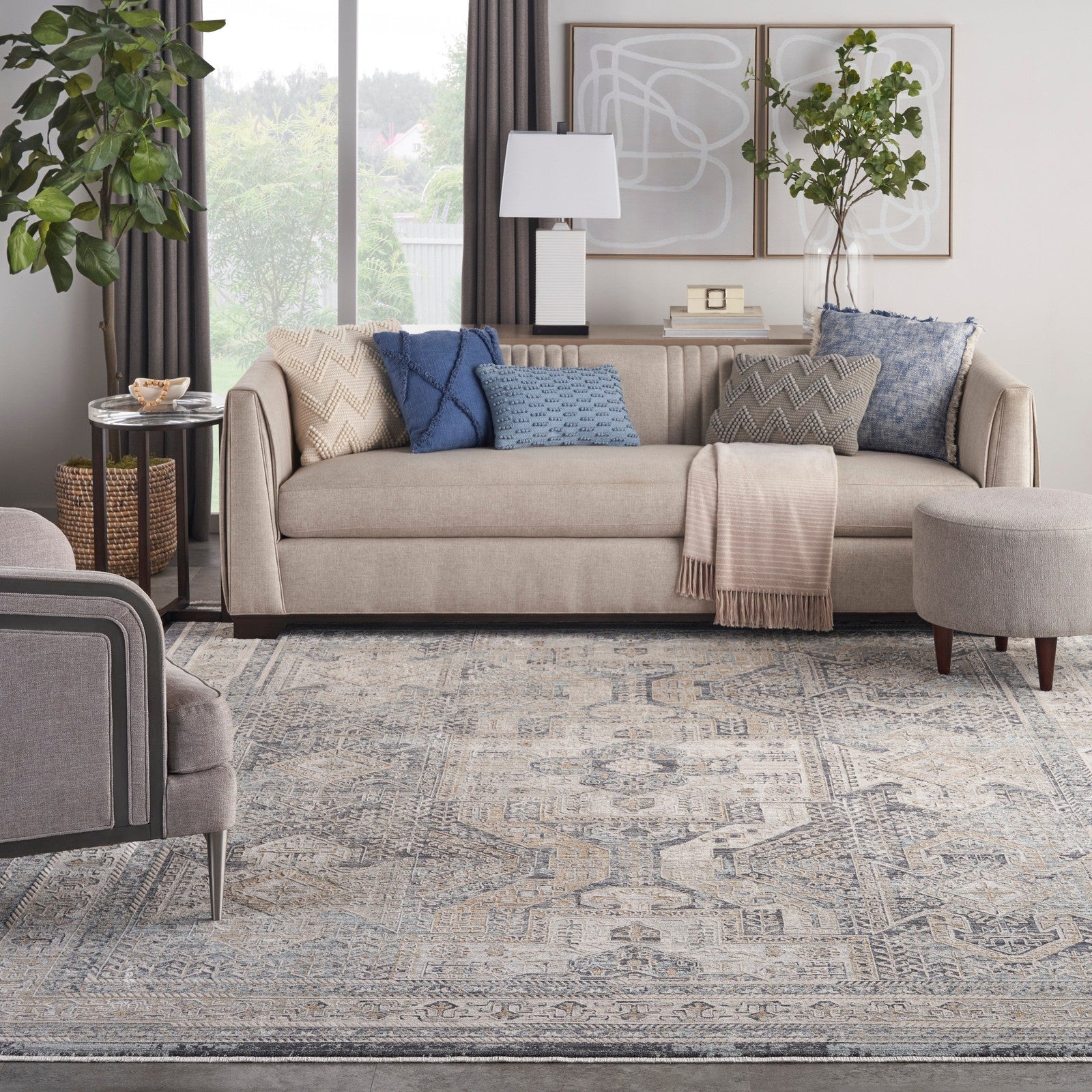 Nourison Lynx LNX01 Vintage Indoor Rug