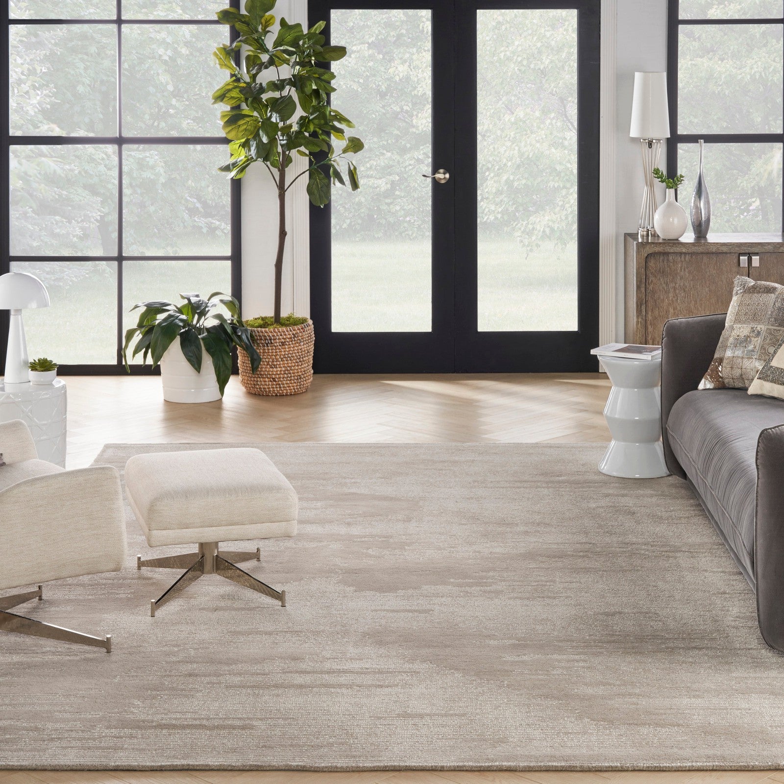 Nourison Rugs Michael Amini Ma30 Star SMR02 Modern Indoor Rug
