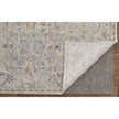 Feizy Pasha 39M6F Transitional Distressed in Ivory/Blue/Tan