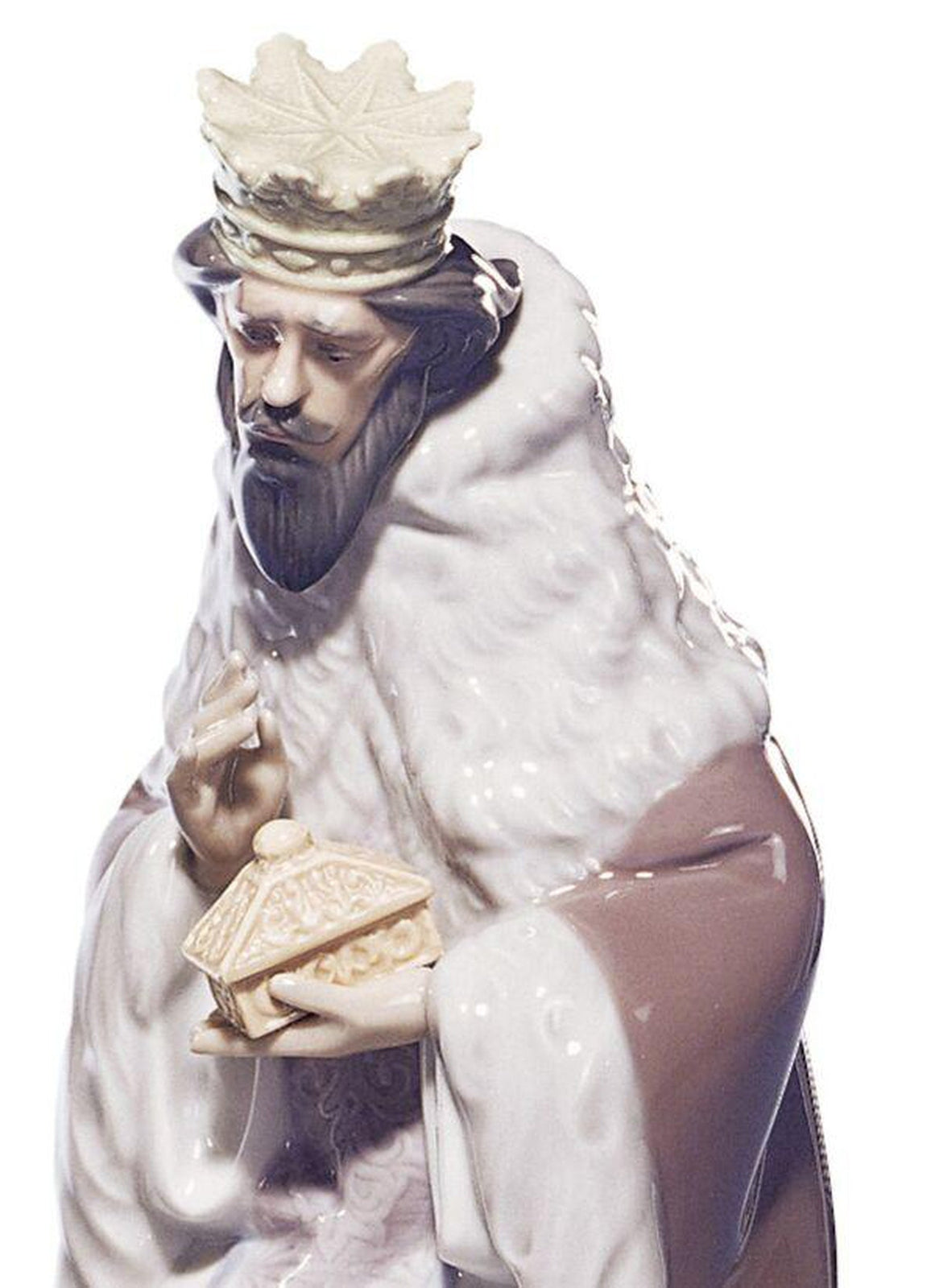Lladro King Gaspar Nativity Figurine-II