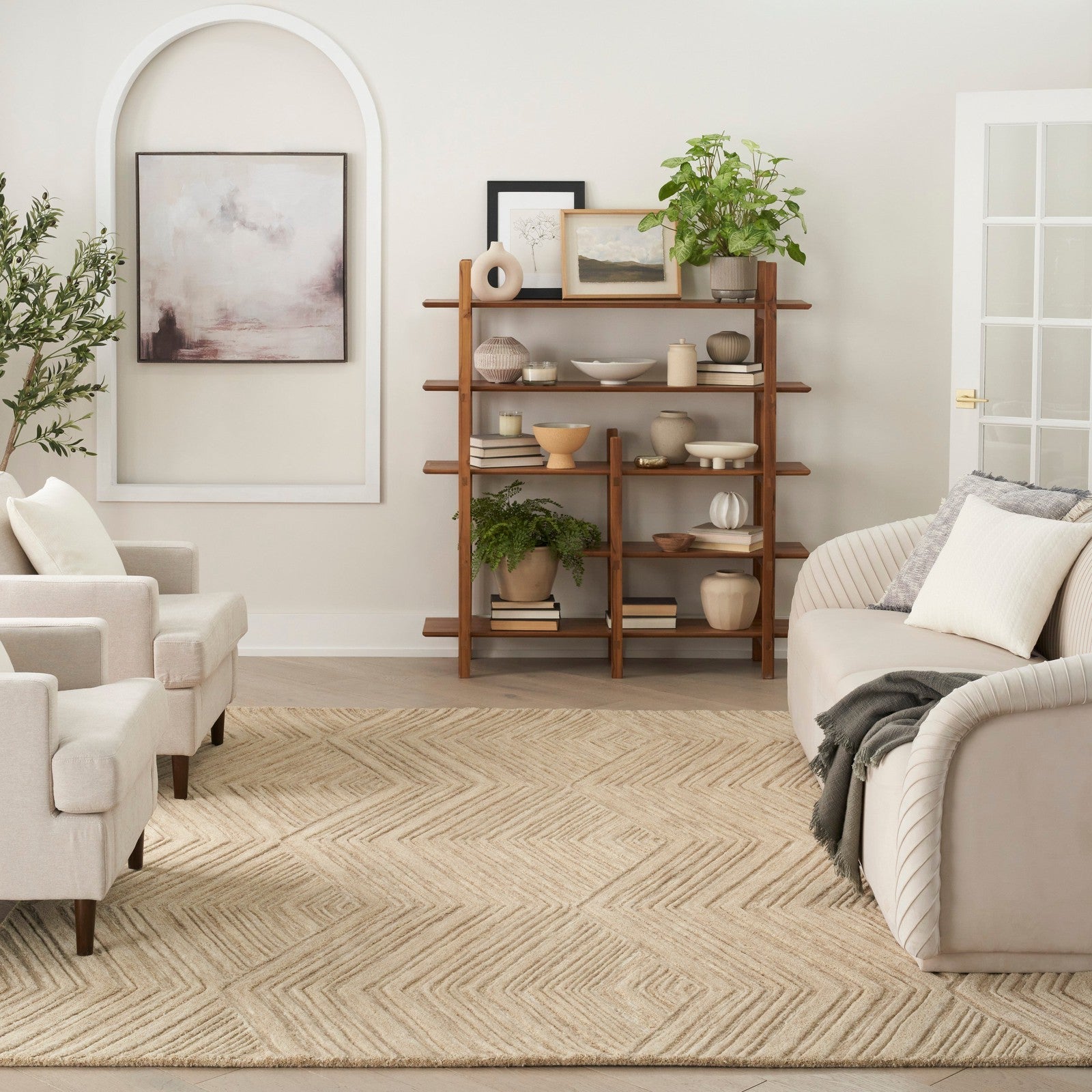 Nourison Graceful GRU03 Modern Indoor Rug