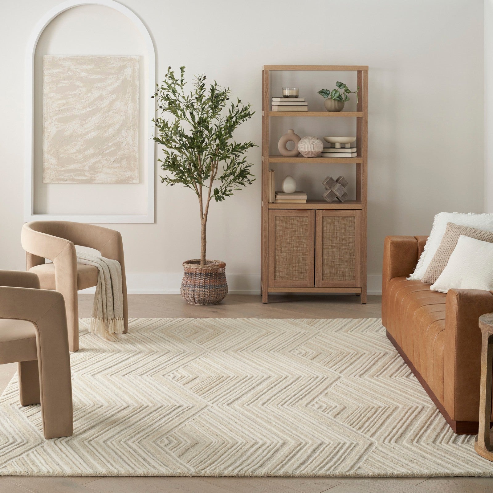 Nourison Graceful GRU03 Modern Indoor Rug