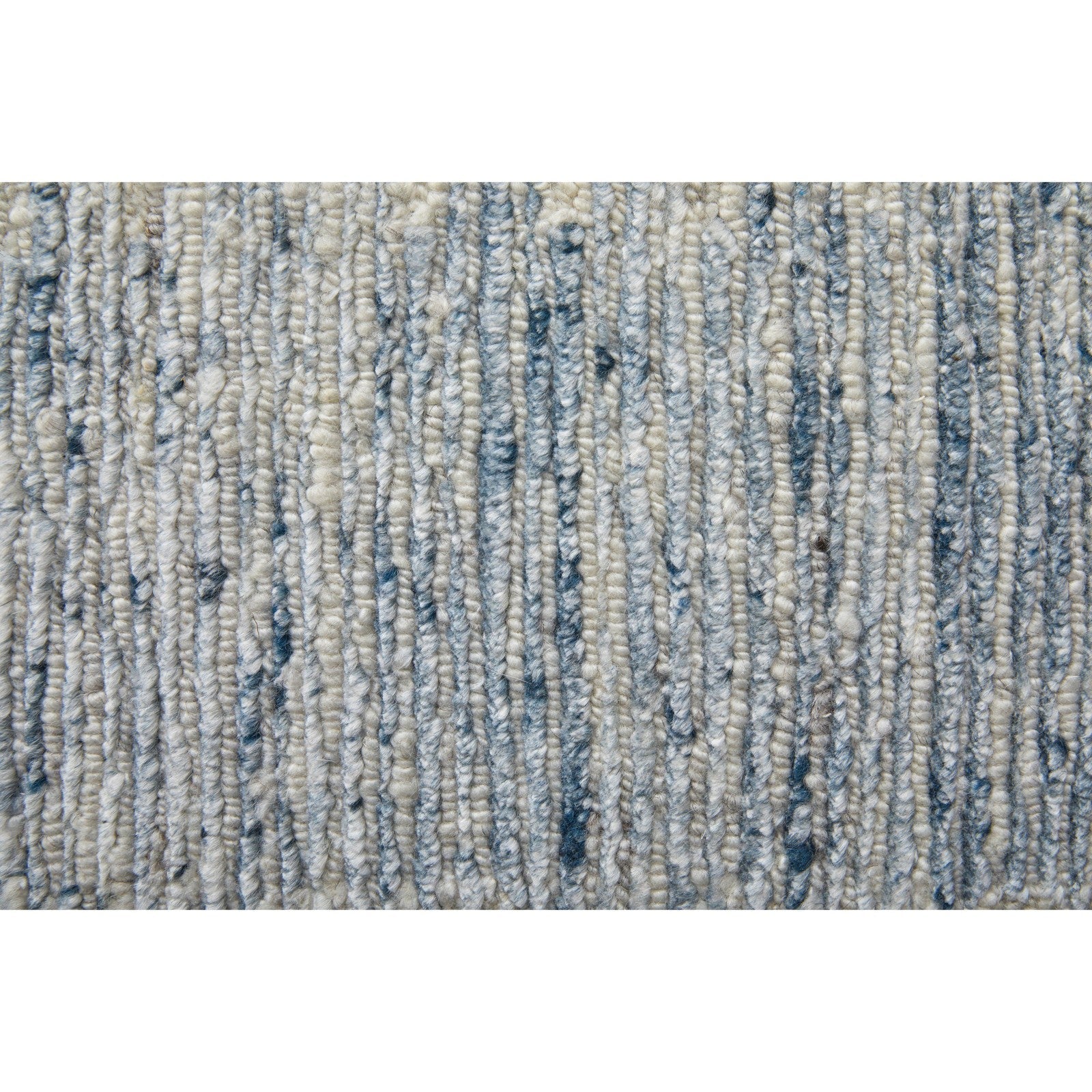 Feizy Brighton 69CHF Modern Abstract in Ivory/Blue/Silver
