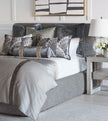 Eastern Accents Indochine Embroidered Trim Bolster
