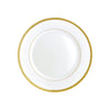 Christofle Malmaison Porcelain Bread Plate Gold 17 Cm