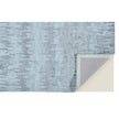 Feizy Dryden 8787F Transitional Abstract in Blue/Green/Gray