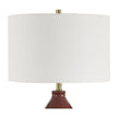 Uttermost Gourd Burgundy Table Lamp