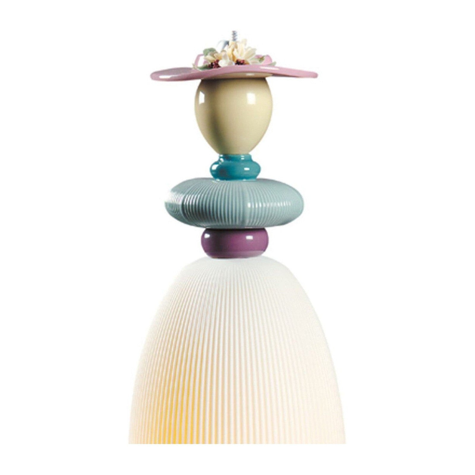 Lladro Mademoiselle Célia Ceiling Lamp US