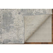 Feizy Eastfield 6989F Modern Abstract in Silver/Gray
