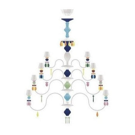 Lladro Belle de Nuit Chandelier