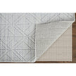 Feizy Redford 8847F Transitional Solid in White/Silver