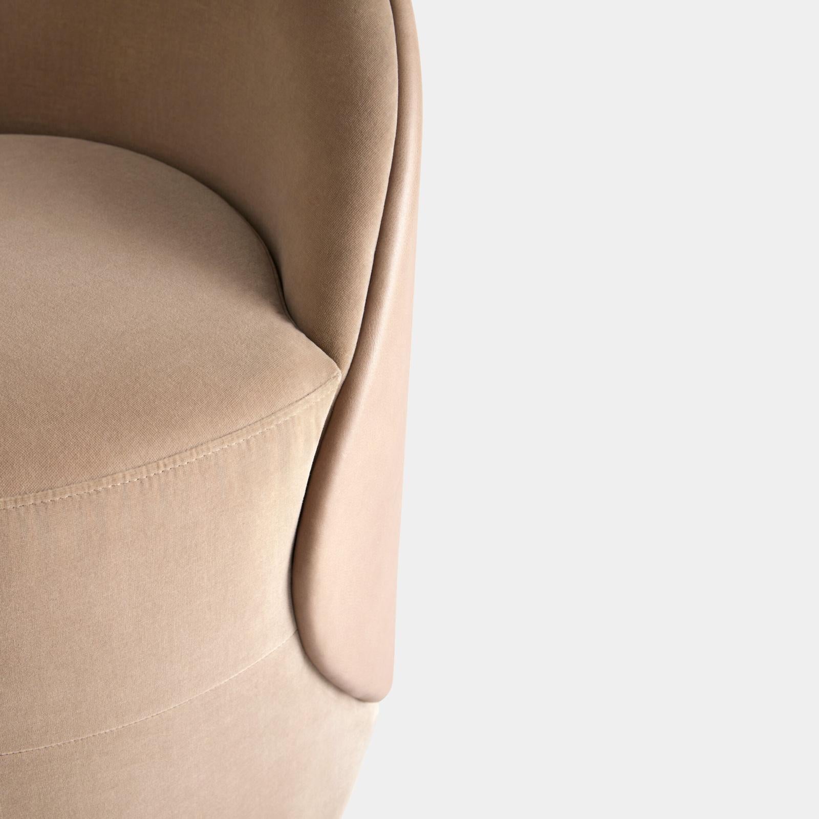 Global Views Bivvy Swivel Chair