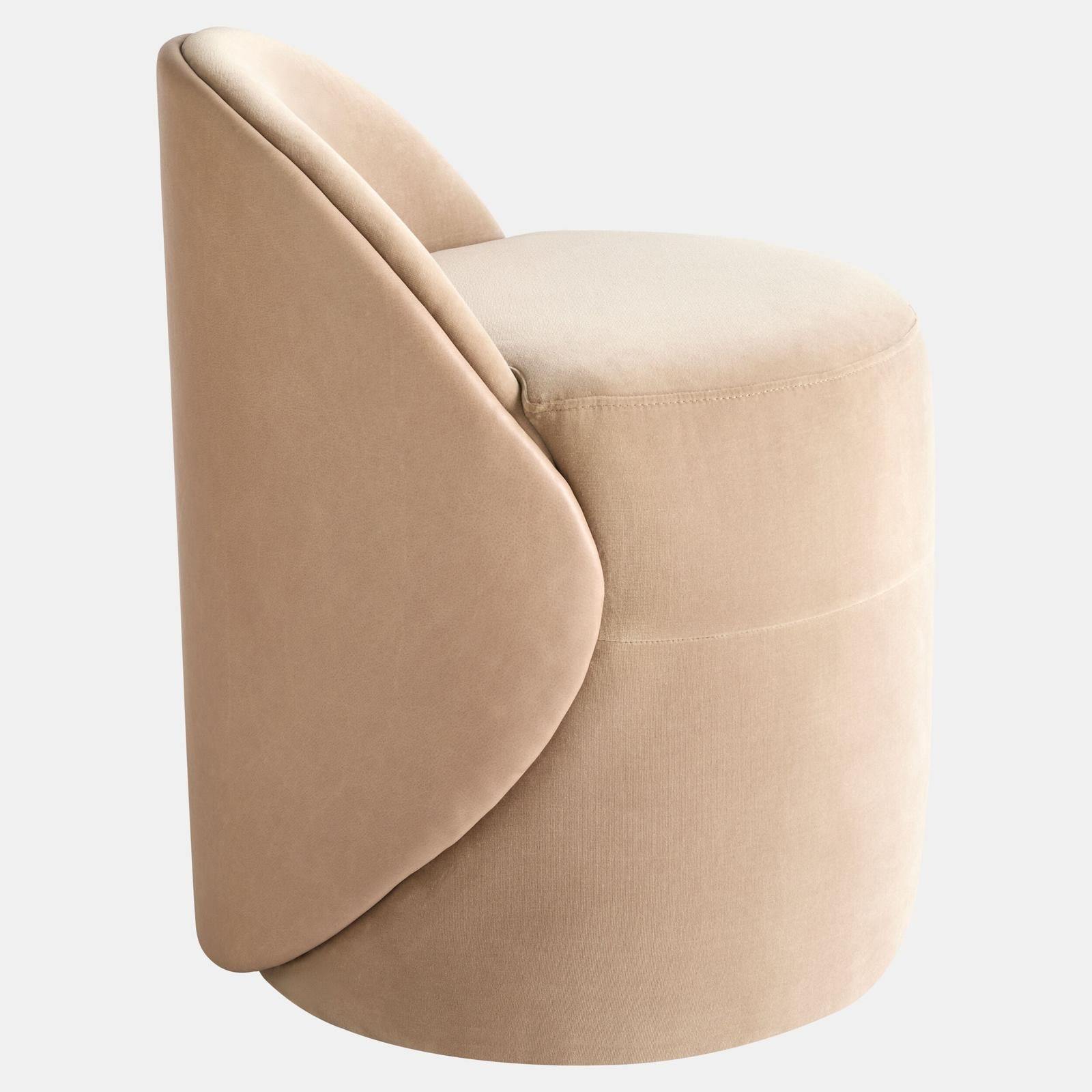 Global Views Bivvy Swivel Chair