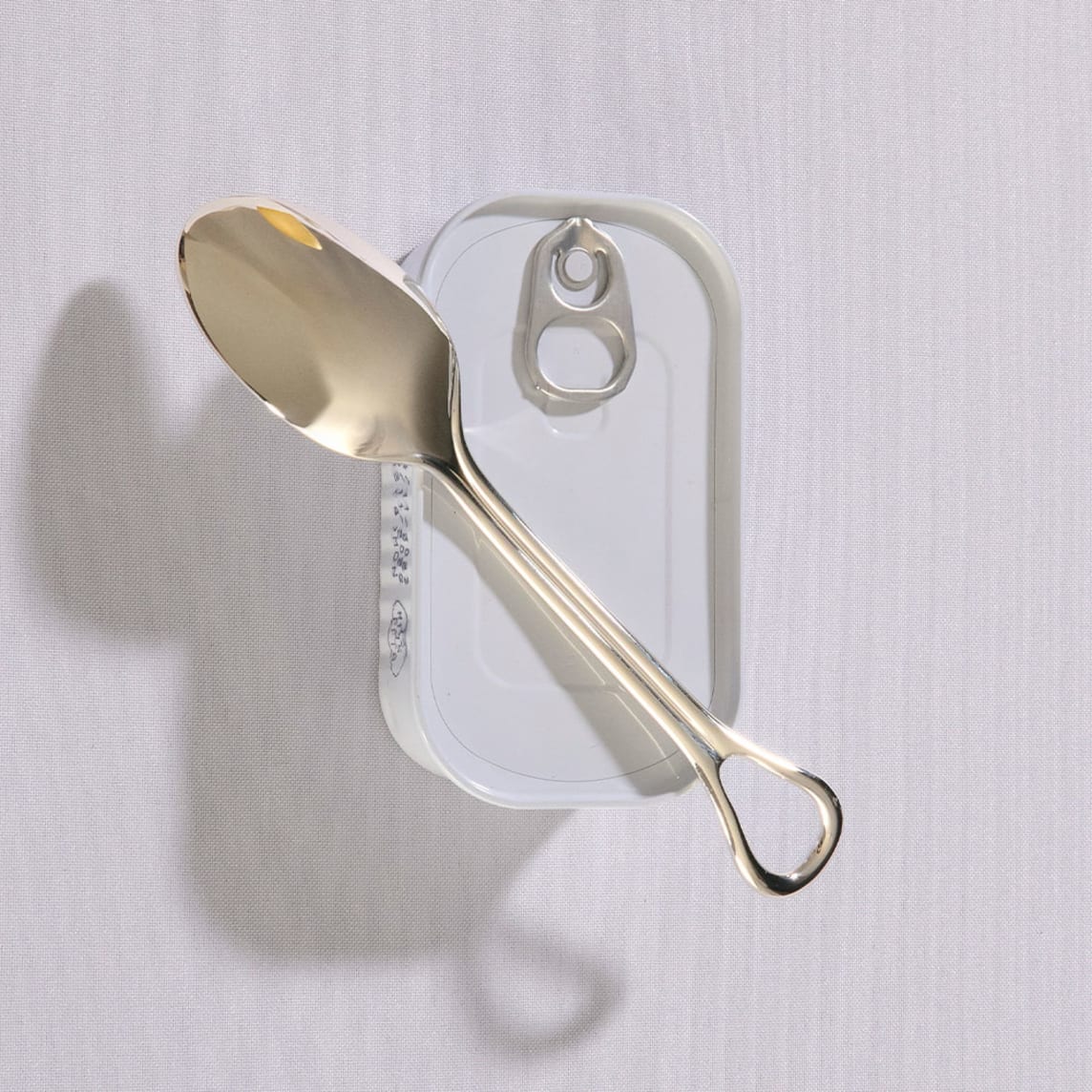 Christofle Carrousel Partially Gilded Silver-Plated Tablespoon
