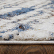 Feizy Gilmore 39MMF Modern Abstract in Ivory/Blue/Orange