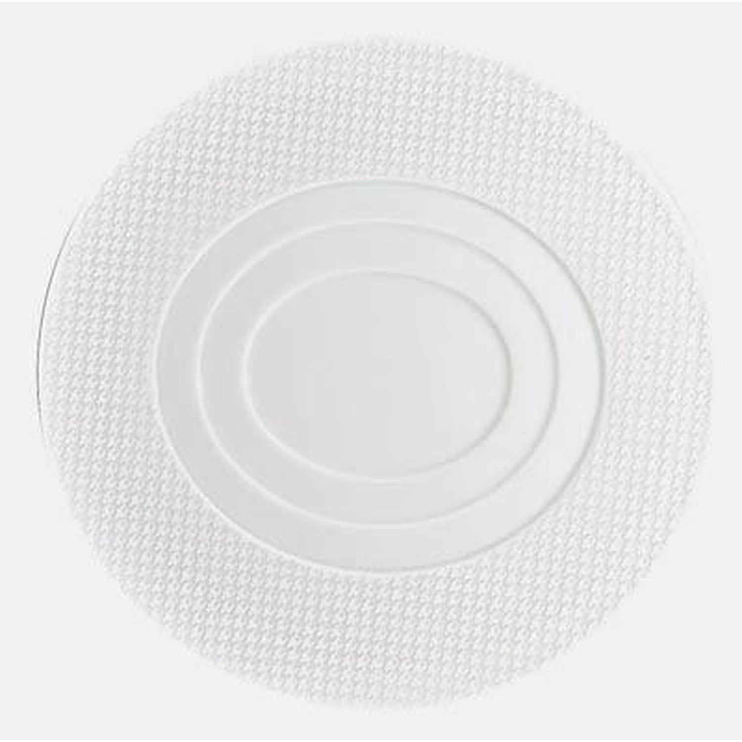 Raynaud Checks Dessert Plate Concentric Ovale Center