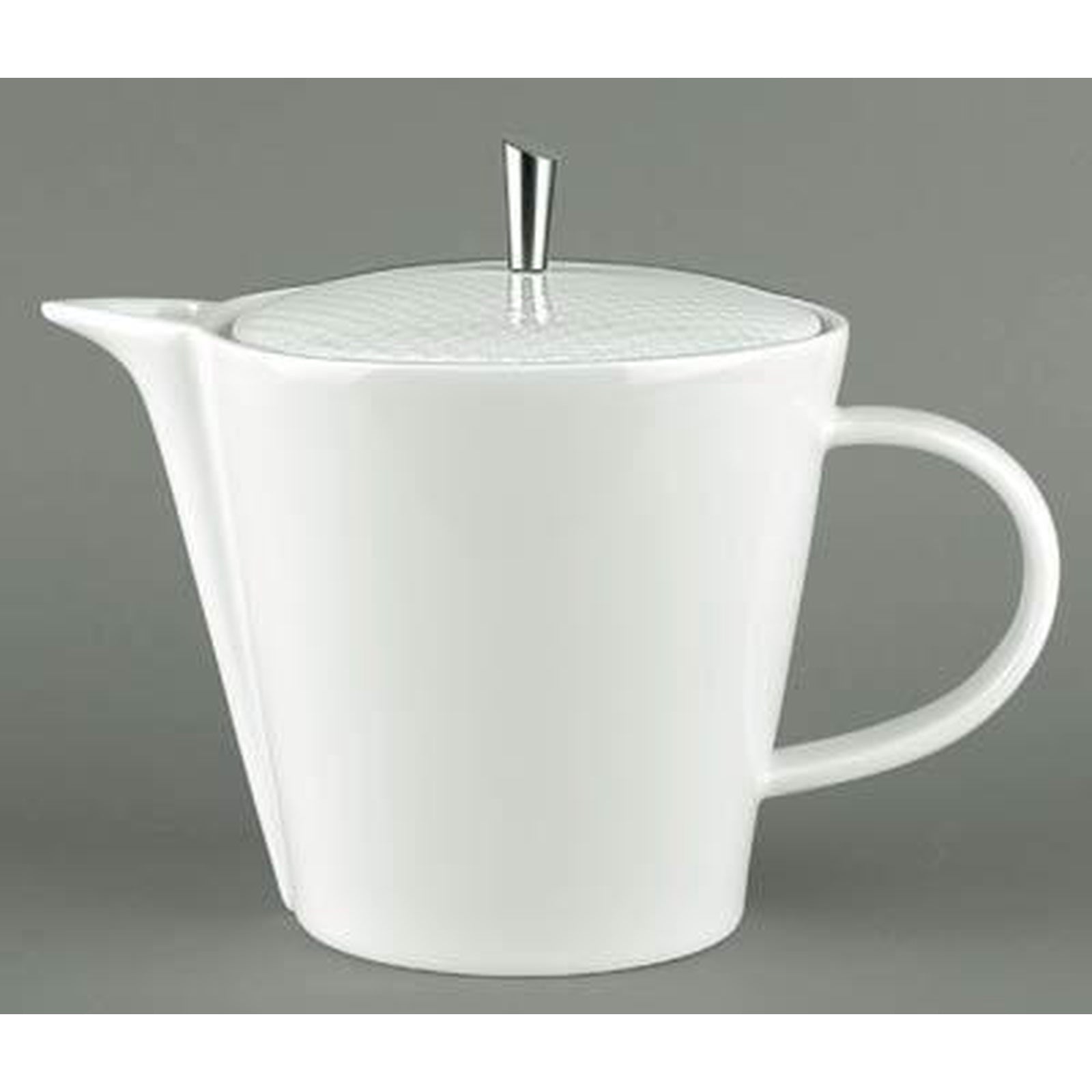 Raynaud Checks Tea / Coffee Pot Metal Knob