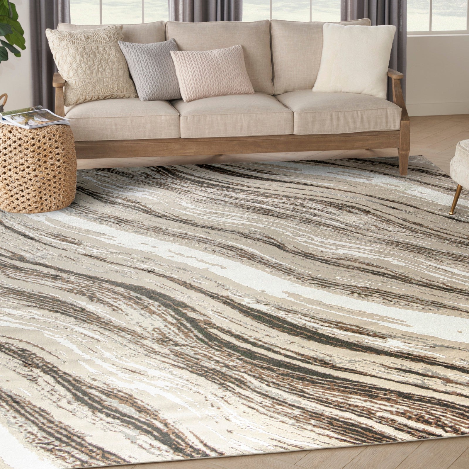 Nourison Sustainable Trends SUT05 Modern Indoor Rug
