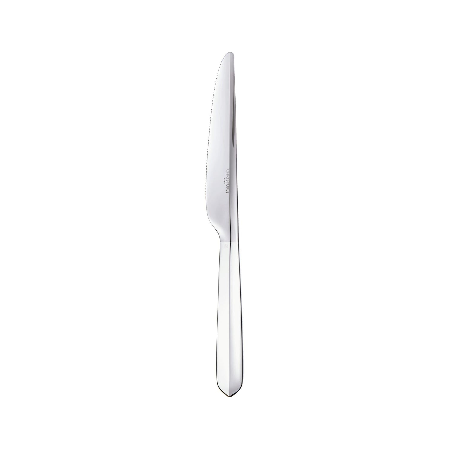 Christofle Infini Christofle Silver-Plated Serrated Dinner Knife