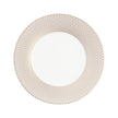 Christofle Malmaison Impériale Porcelain Underplate Platinium Finish