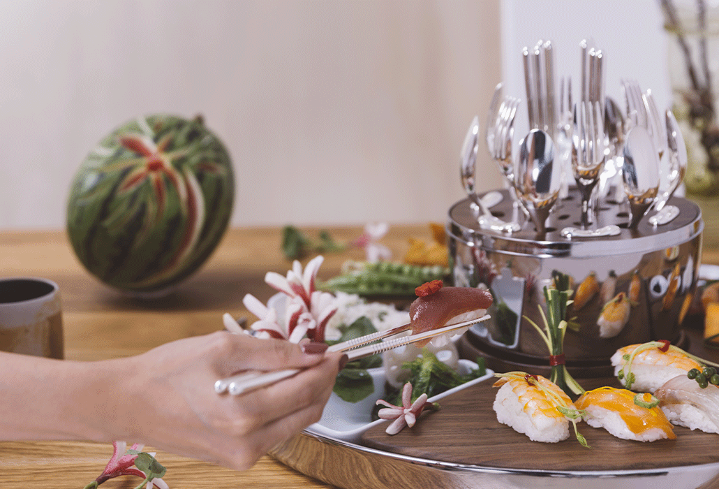 Christofle Mood Asia 24-Piece Flatware Set
